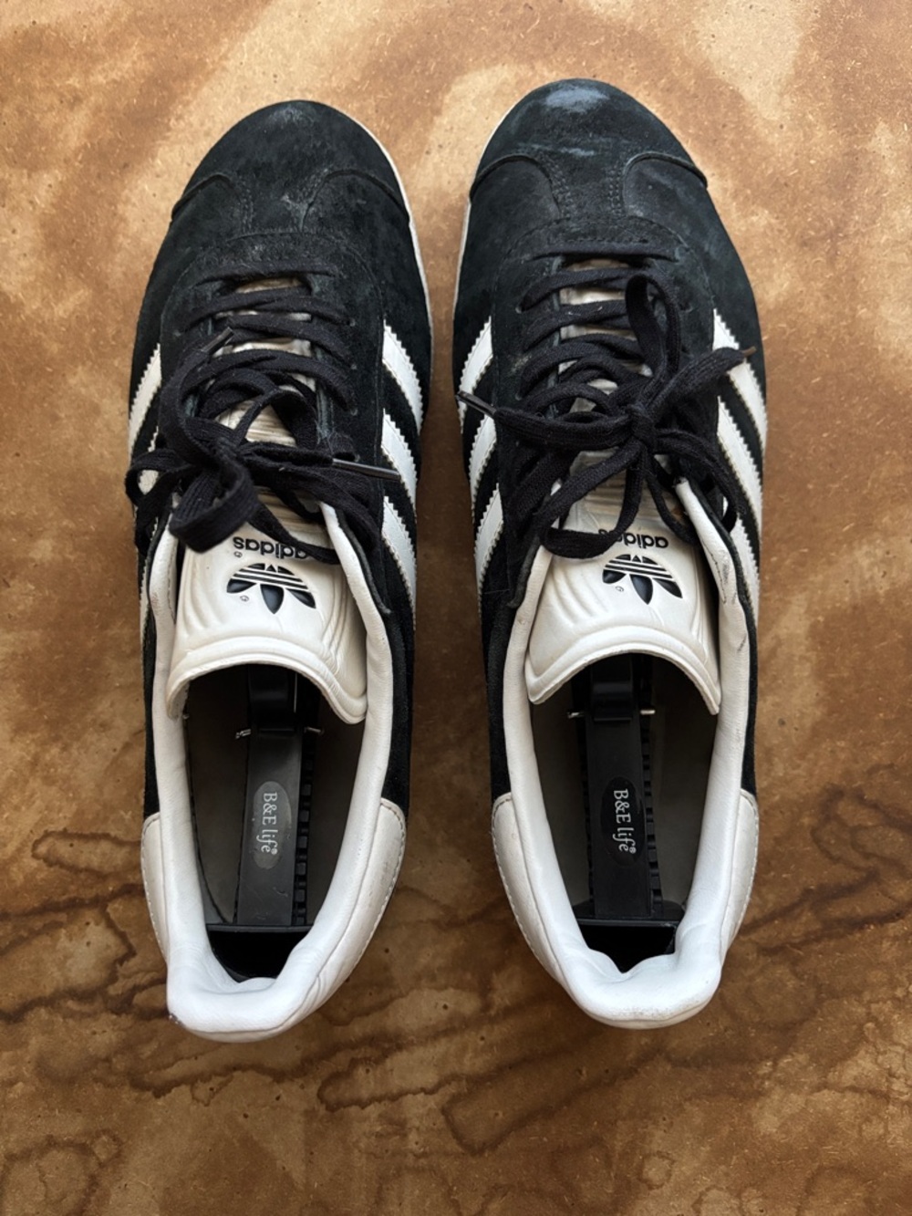 Adidas Gazelle Black and White Men’s Low-Top Sneakers